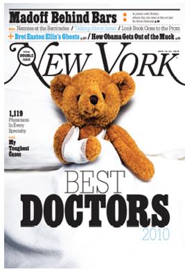 new york magazine, top doctors, 2009