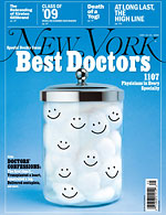 new york magazine, best doctor, 2009