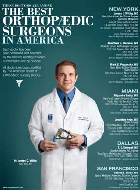 American Airlines Magazine, best orthopedic surgeon
